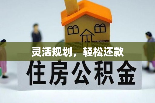 伍家岗灵活规划，轻松还款