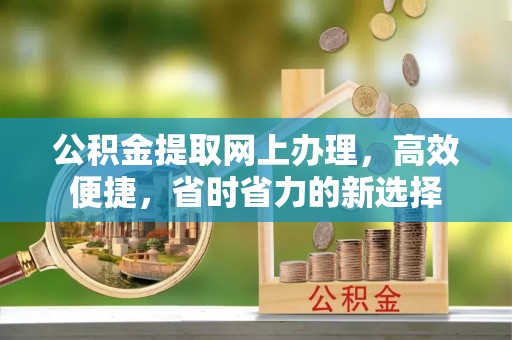 伍家岗公积金提取网上办理，高效便捷，省时省力的新选择