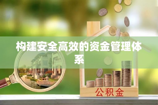伍家岗构建安全高效的资金管理体系