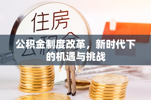 伍家岗公积金制度改革，新时代下的机遇与挑战