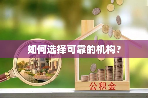 伍家岗如何选择可靠的机构？