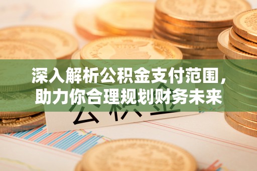 伍家岗深入解析公积金支付范围，助力你合理规划财务未来