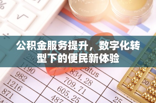 伍家岗公积金服务提升，数字化转型下的便民新体验