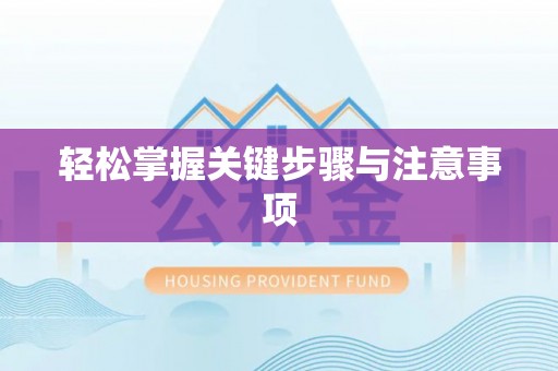 伍家岗轻松掌握关键步骤与注意事项
