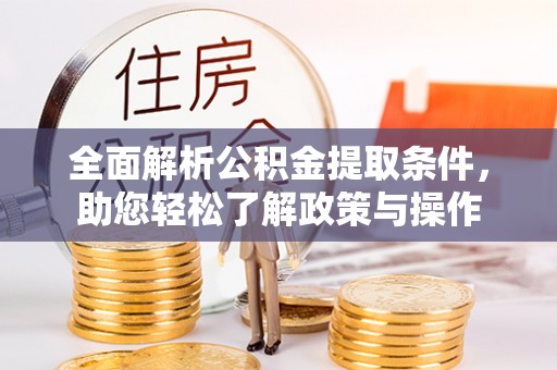 伍家岗全面解析公积金提取条件，助您轻松了解政策与操作
