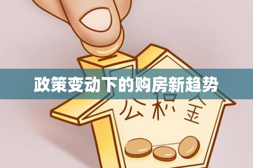 伍家岗政策变动下的购房新趋势