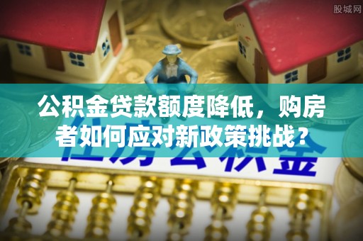 伍家岗公积金贷款额度降低，购房者如何应对新政策挑战？