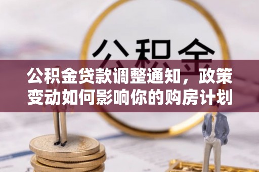 伍家岗公积金贷款调整通知，政策变动如何影响你的购房计划？