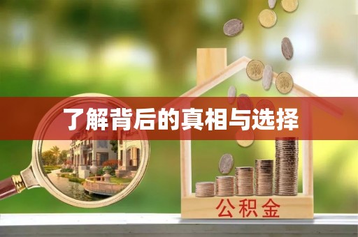 伍家岗了解背后的真相与选择